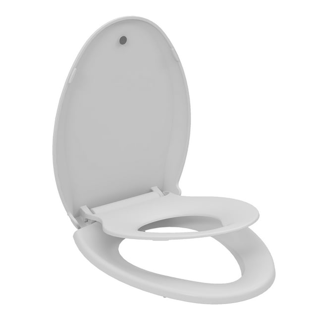 Litake Elongated Toilet Seat with Toddler Seat Built in, Potty Training