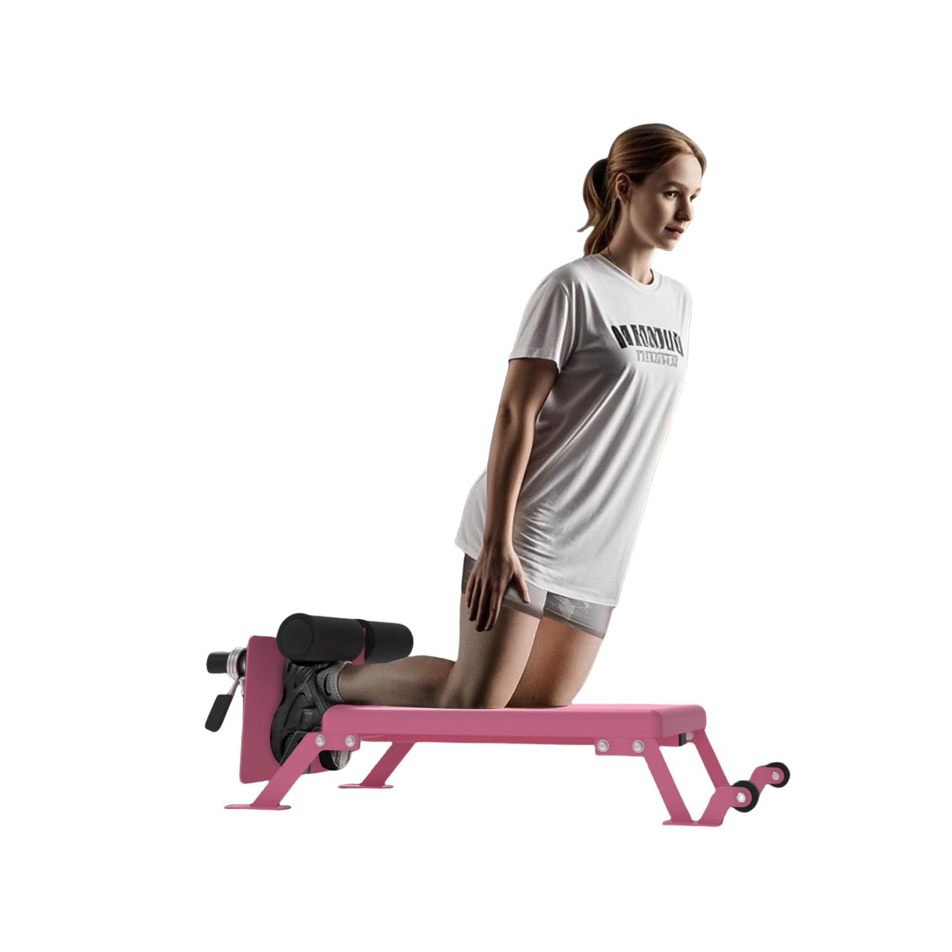Litake Nordic Hamstring Curl Machine,Height Adjustable Nordic Curl Bench, Compact Home Gym Equipment for Strength Training for Home Gym,450 LBS