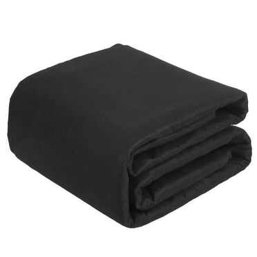 Litake Pool Liner Pad 15/18/24 FT Round, Pool Liners for Above Ground Swimming Pools, Extend Liner Life, Geotextile Material Prevent Punctures By Roots Rocks and Grass, Enhances Comfort, Black