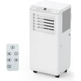 thumbnail image 1 of Litake Portable Air Conditioner 8000Btus, Air Conditioners 3-in-1 Cools up to 350 Sq. Ft, Indoor Standing AC Unit w/Dehumidifier, Remote Control Fan 61℉-90℉, Quiet Operation Include Window Kit, White, 1 of 9