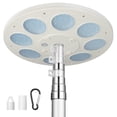 thumbnail image 1 of Litake Solar Flag Pole Light, 136 LED Super Bright Flag Pole Light Outdoor Dusk to Dawn, Solar Flag Night Light for Most 15 to 25 Ft Flagpoles, 2 Modes Brightness, Auto On/Off, 1 of 7