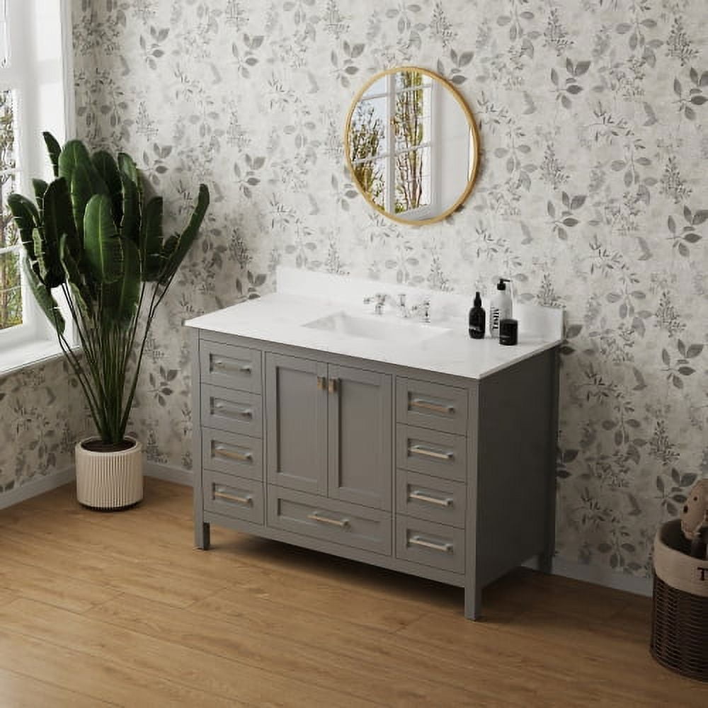 Litake Vanity Sink Combo Mid-Century Bathroom Sink Cabinet Freestanding ...