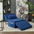Litbird Folding Ottoman Sofa Bed, Convertible Chair 4 in 1 Multi
