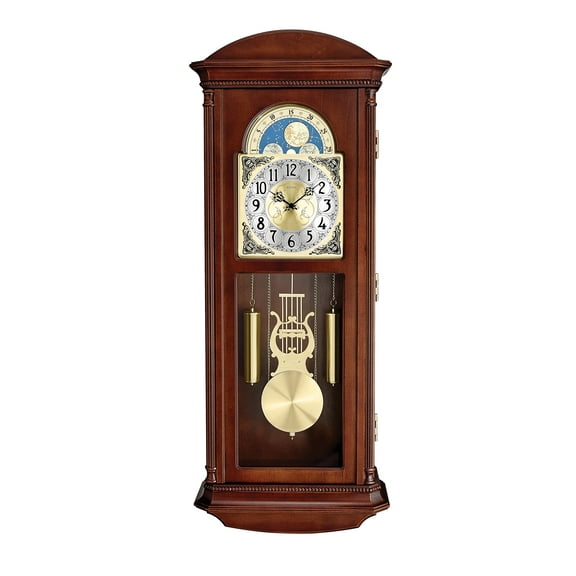 Litchfield Large Wall Regulater Chime Clock by Bulova