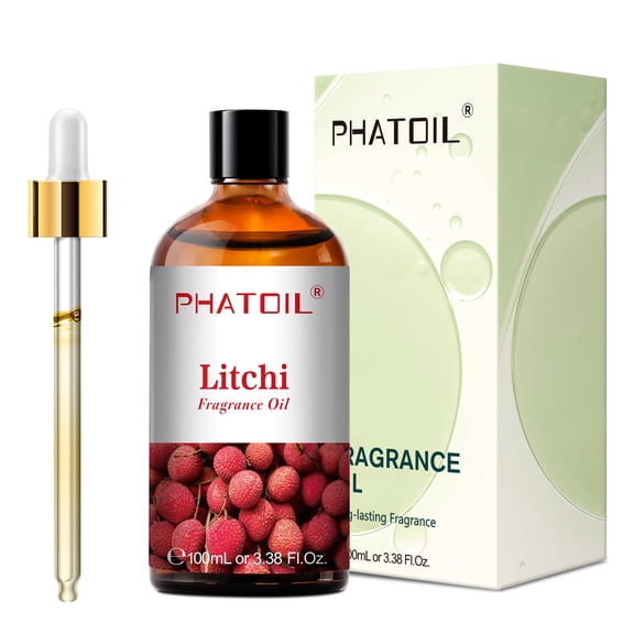 Litchi Fragrance Oil for diffusers, humidifiers, Home fragrances, DIY Skincare, soap Making, DIY Candle Making, Relaxation, Yoga, and Meditation, 3.38 Fl Oz
