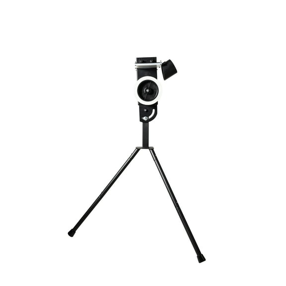 9’Lite Baseball Pitching Machine - Adjustable Speed & Angle,45 MPH Lightweight & Portable, Perfect for Hitting and Fielding Training