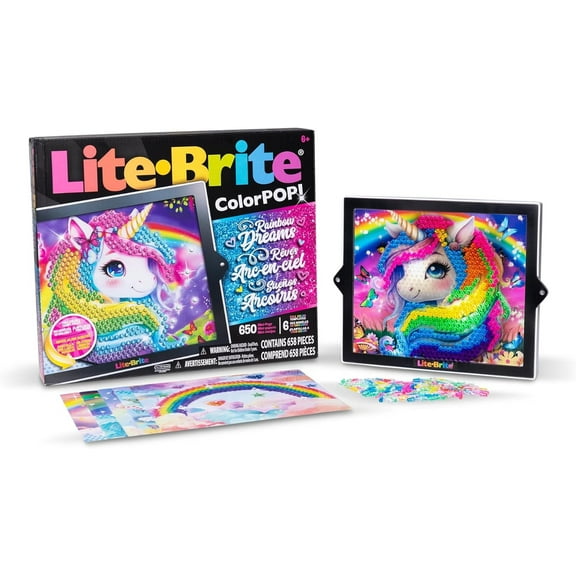 Lite Brite Color Pop! Rainbow Dreams Set