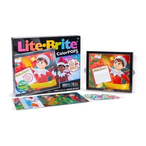 Lite Brite Color Pop Elf on the Shelf Light Bright Kids Arts & Crafts Set