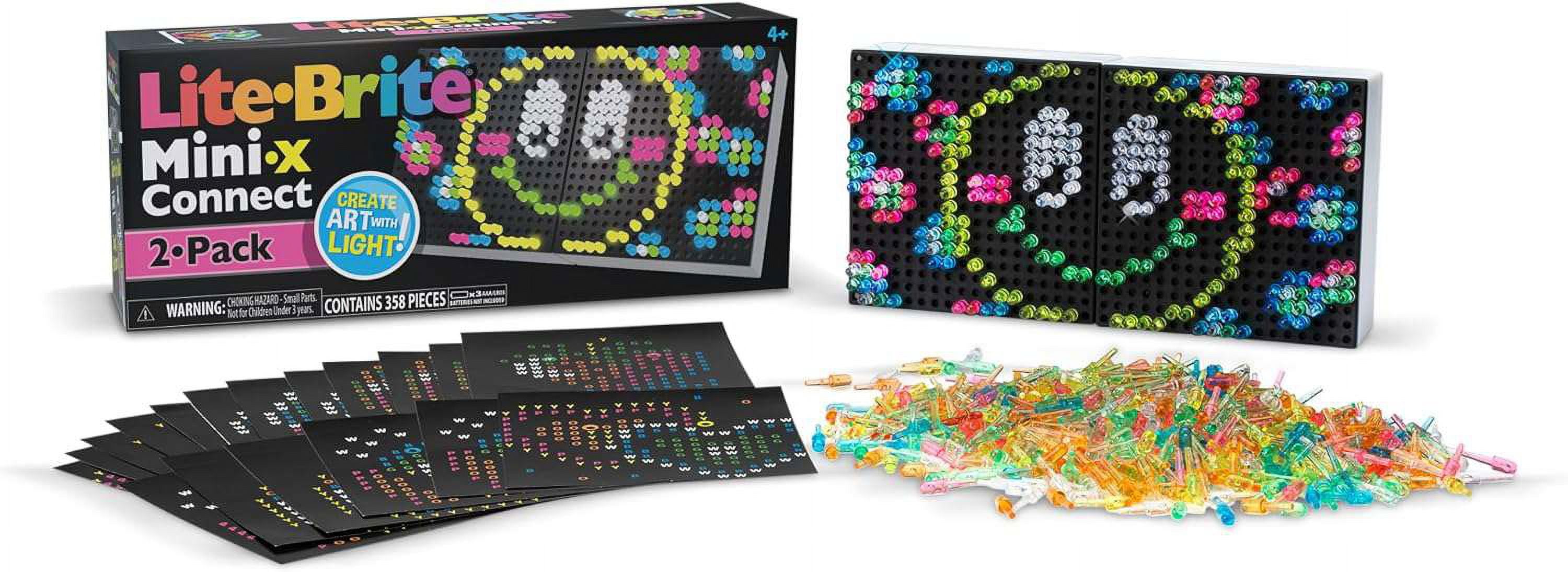 Lite Brite MiniX Connect 2Pack