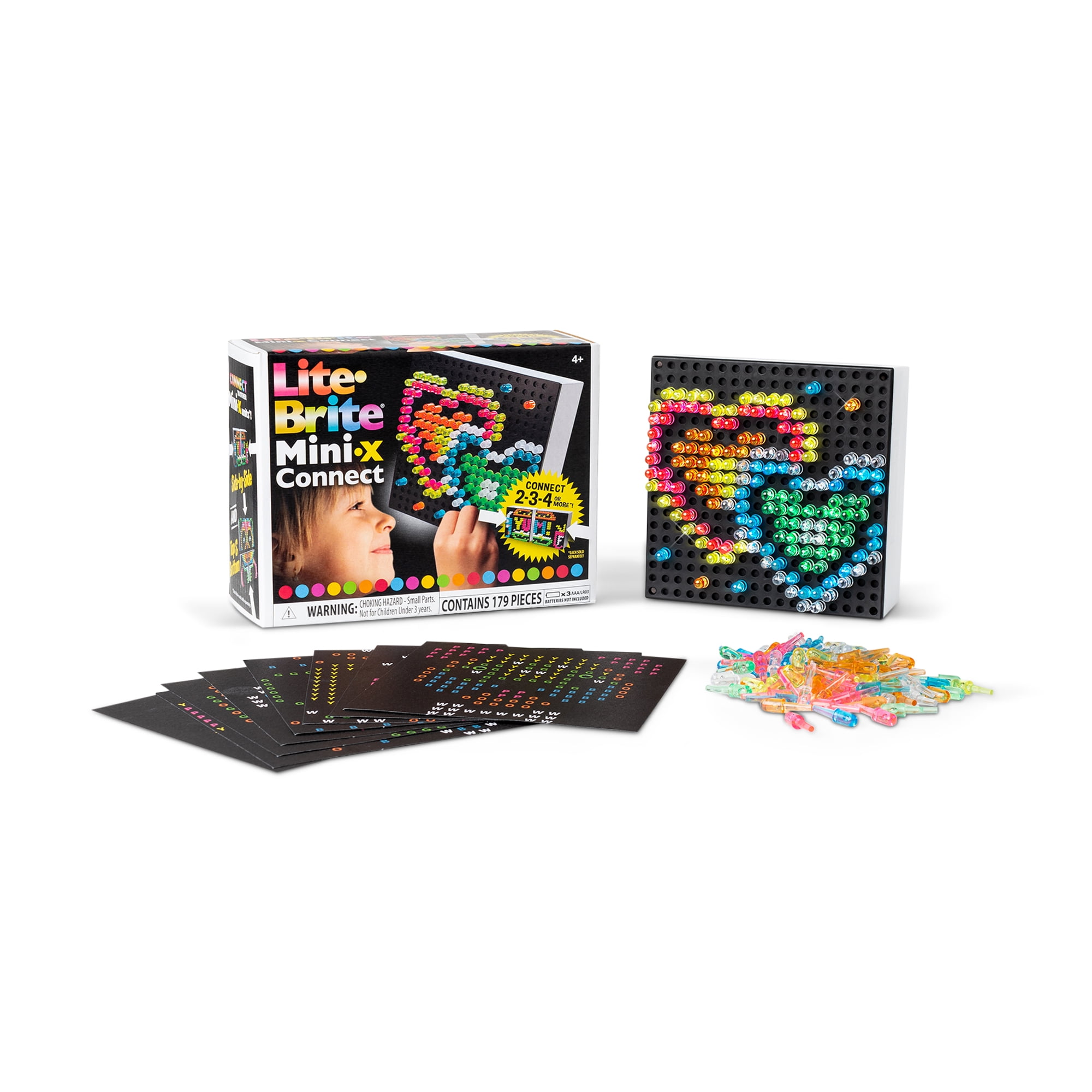 Lite-Brite Mini x Connect Toy, Great Gift for Boys or Girls Lite-Brite Mini x Connect Toy, Great Gift for Boys or Girls