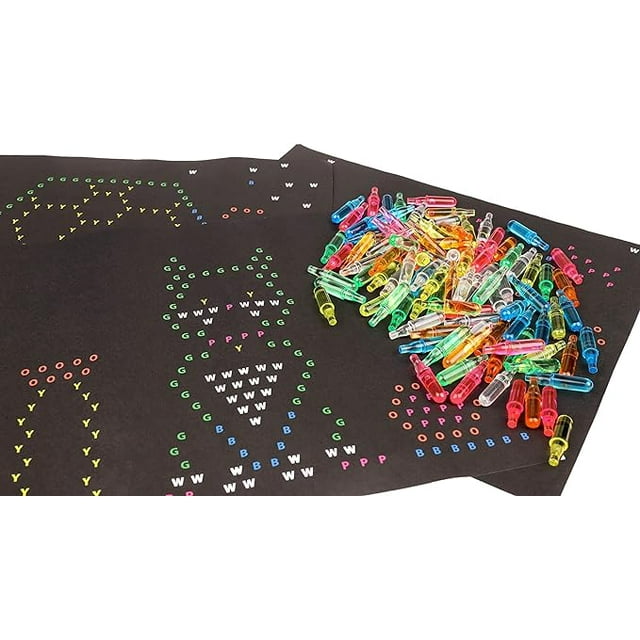 Lite Brite Peg and Template Refill Pack Light Up Drawing Board