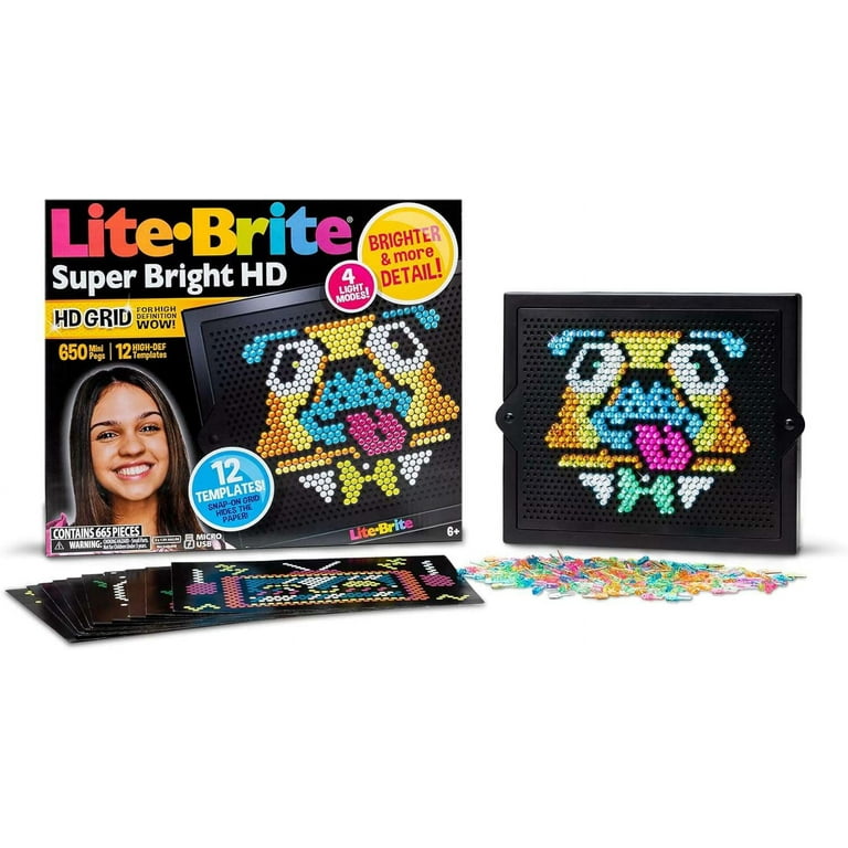 Lite Brite Super Bright HD Set