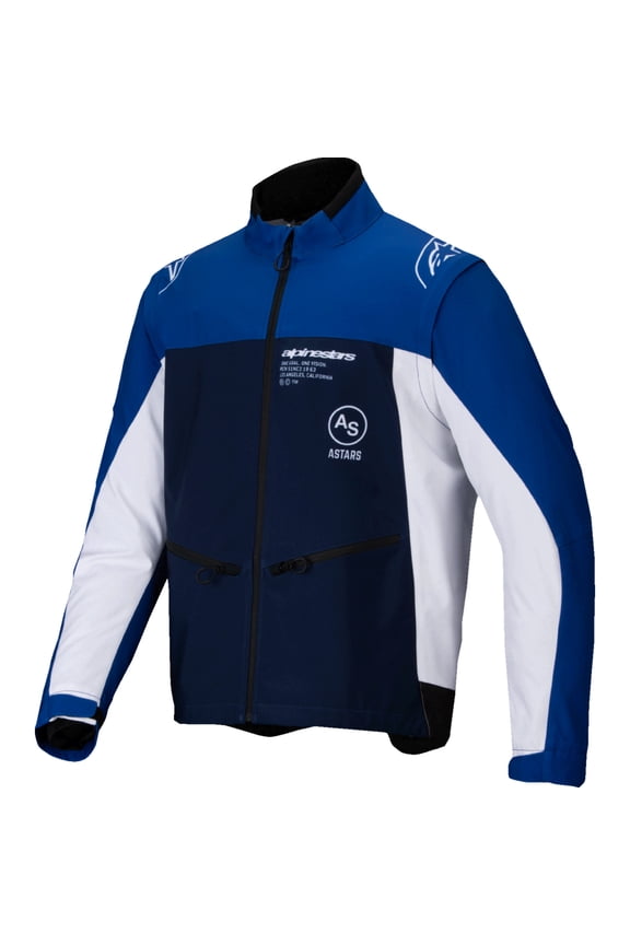 ALPINESTARS Lite-Dura Softshell Jacket - Navy/Blue/White - Medium 3700225-7174-M