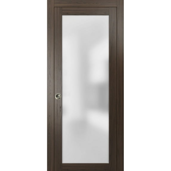 Lite Glass Sliding Pocket Door 30 x 84 inches