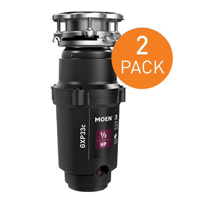 Lite Series 1/3 HP Continuous Feed Garbage Disposal with Power Cord and