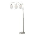 thumbnail image 1 of Lite Source Brand Lotuz Arch Lamp in Chrome Color, 1 of 2