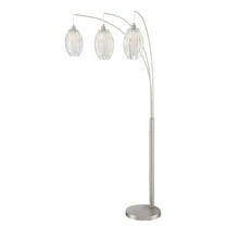 Lite Source Brand Lotuz Arch Lamp in Chrome Color