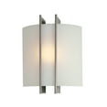 thumbnail image 1 of Lite Source Checks Vanity Light in Frost, 1 of 1