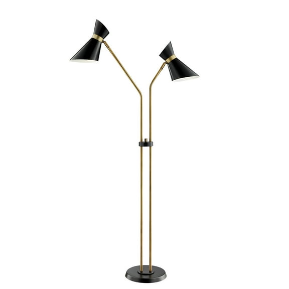 Lite Source Jared 2 Light Floor Lamp