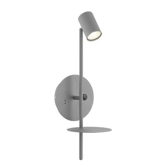 Lite Source Ls-16810 Duncan 18" Tall Led Wall Sconce - Grey