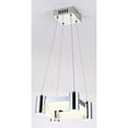 thumbnail image 1 of Lite Source Ls-19550 Kellen 9" Wide Led Multi Light Pendant - Chrome, 1 of 2
