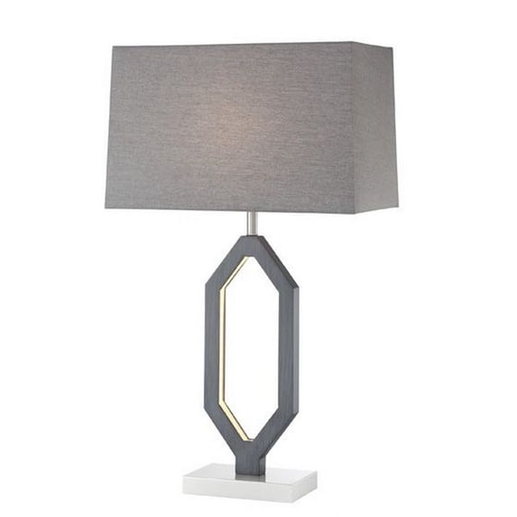 Lite Source Ls-23370 Desmond 2 Light 31" Tall Buffet Table Lamp - Grey
