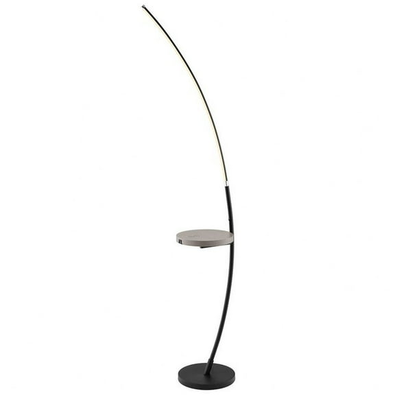 Lite Source Ls-83562 Monita 68" Tall Led Dual Function Floor Lamp - Black