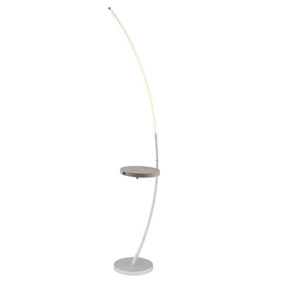 Lite Source Ls-83562 Monita 68" Tall Led Dual Function Floor Lamp - Silver