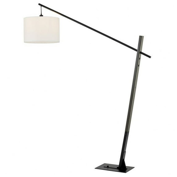 Lite Source Ls-83595 Stockton 83" Tall Boom Arm Floor Lamp - Grey