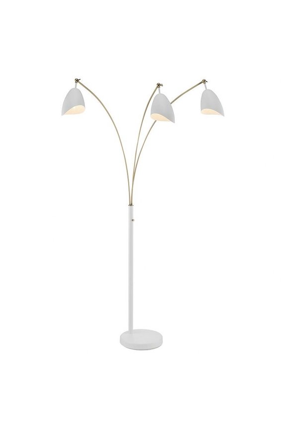 Ls-83652/Wht Tanko 82" Tall Tree Floor Lamp - White