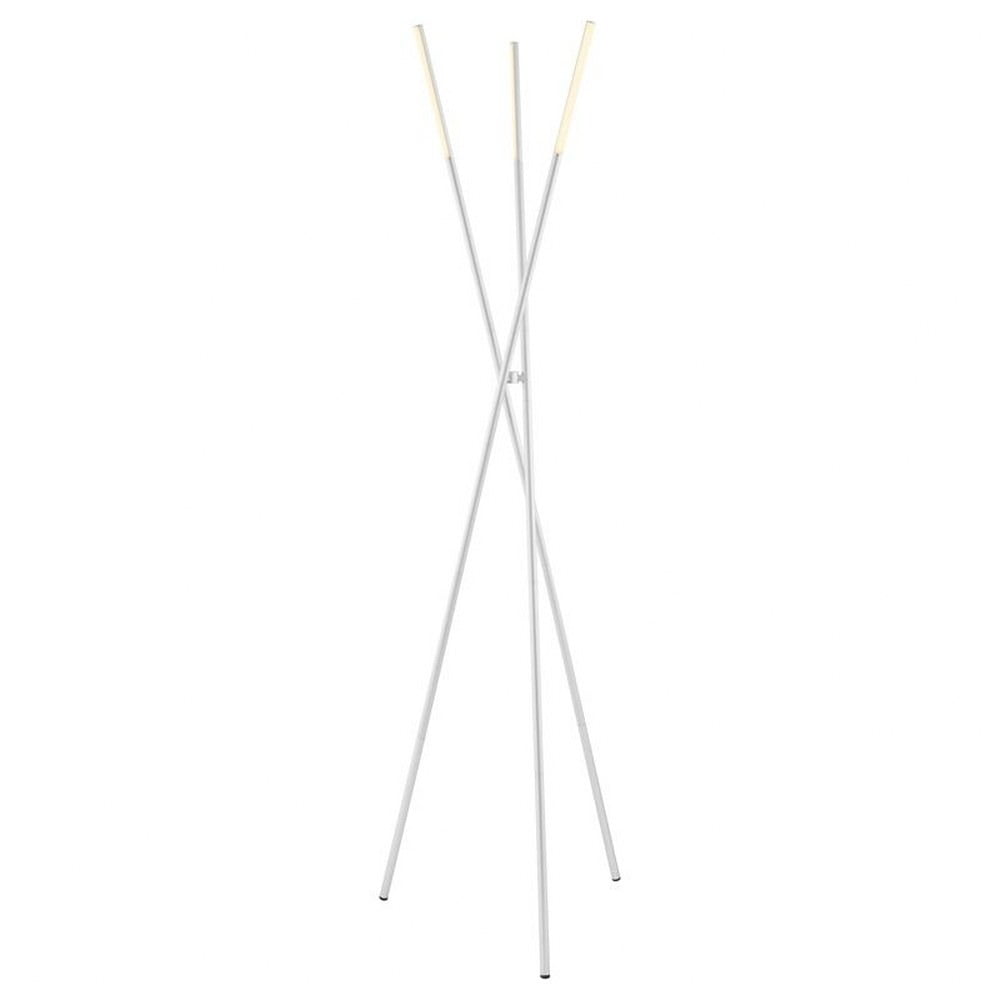 Lorant Minimalist Silver LED Tree Floor Lamp, 73.5''