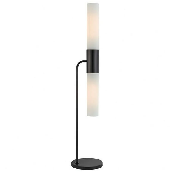 Lite Source Ls-83768 Dulance 2 Light 60" Tall Led Column Floor Lamp - Black