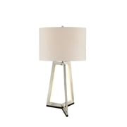 LS-23165-Lite Source-Pax-One Light Table Lamp with LED Night Light-16 Inches Wide by 30.5 Inches High