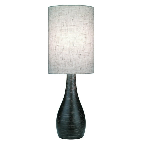 Lite Source Quatro Table Lamp in Brushed Dark Bronze