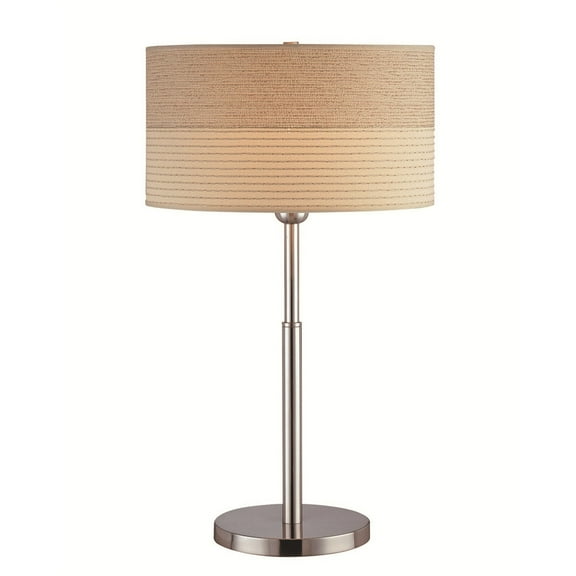 Lite Source Relaxar Table Lamp in Polished Steel