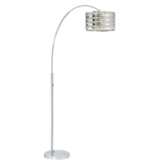 Lite Source - Valerie-One Light Arch Floor Lamp-15 Inches Wide by 85 Inches High