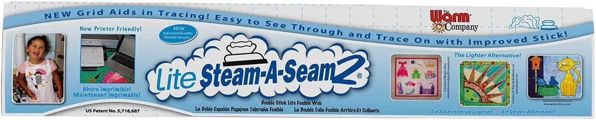 Lite Steam-A-Seam 2 Double Stick Fusible Web - 24" X 25 Yard Bolt