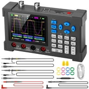 LiteBee Handheld Digital Oscilloscope Kits, Portable Automotive Oscilloscope 2-Channel Signal Generator 250MSa/s Sampling Rate