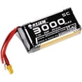thumbnail image 1 of LiteBee Lipo Battery 7.4V 3000mAh 2S W/ XT30 Connector for Radio Master TX16S Hall Jumper RC Transmitter Helicopter Boat, 1 of 7