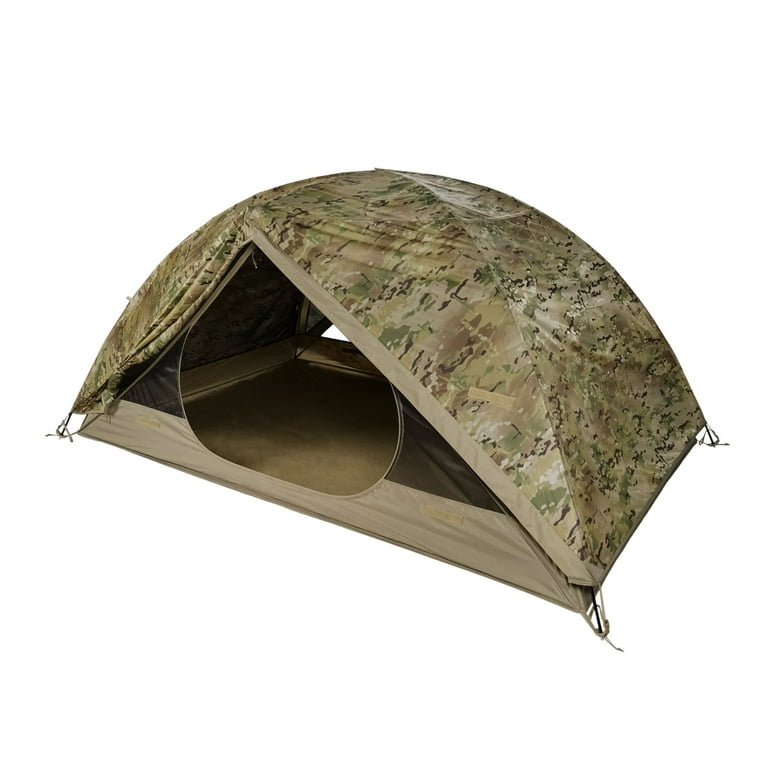 LiteFighter Fido Basic Two Person Shelter System, Multicam Camouflage, 90in  x 42