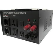 LiteFuze LT-10000 10,000 Watt Heavy Duty Voltage Converter Transformer - Step Up/Down 110/120/220/240V