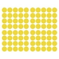 thumbnail image 1 of LiteMark 2 Inch Yellow Vinyl Removable Dot Classroom Floors & Walls Decals - Pack of 80, 1 of 1