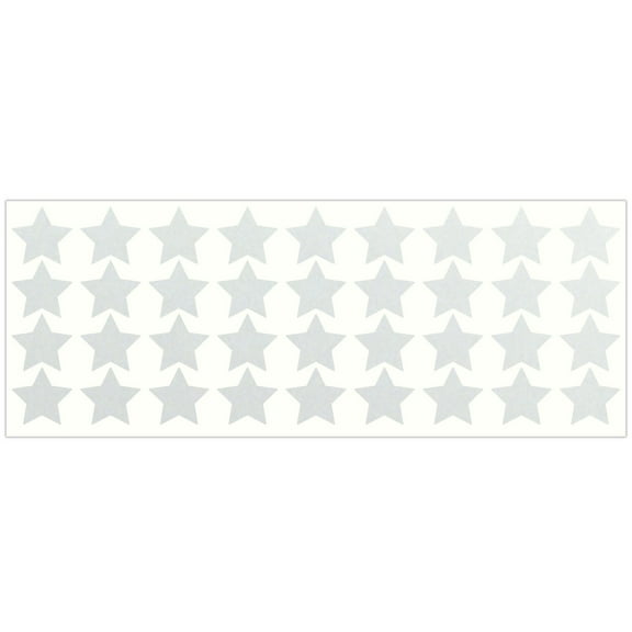 LiteMark Adhesive Decals 11.00 x 4.00 x 0.13 in, White, 36 Pieces