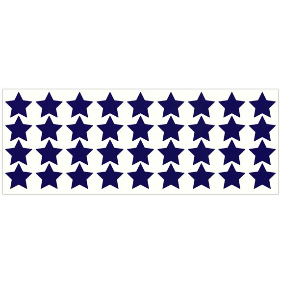 LiteMark Reflective Stickers Decals for Helmets, Bicycles, Strollers, Wheelchairs - 1 Inch Stars - Purple