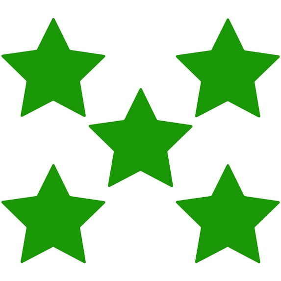 LiteMark Sensory Path Durable Vinyl Star Decals (8.5)