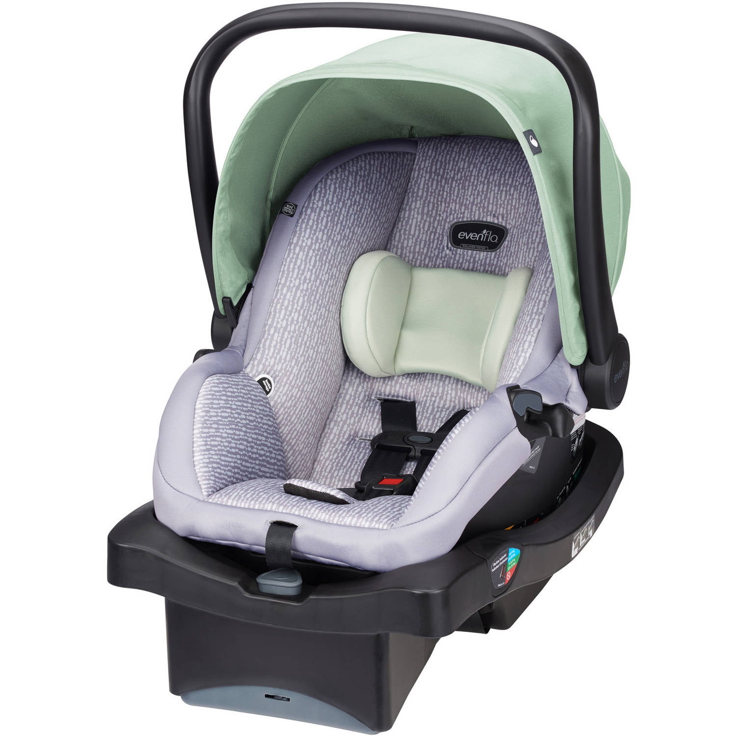 Evenflo LiteMax 35 Infant Car Seat (River Stone Gray)