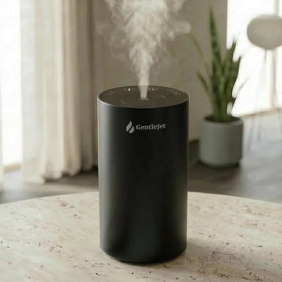 LiteMist Waterless Rechargeable Aroma Diffuser for Bedroom, Office & Car, Cold-Air Essential Oil Mist, Aluminum Body, 20ml
