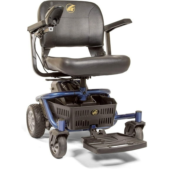 LiteRider Envy Lightweight Compact Power Chair for Mobility with Large 20" Seat - Disassembles for Travel - Fun to Drive Electric Wheelchair - GP162 by Golden Technologies
