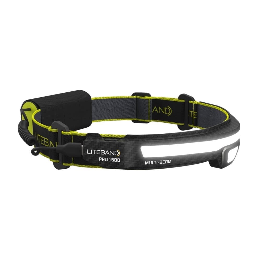 Liteband Pro 1500 Mb Carbon Fiber Led Rechargeable Headlamp