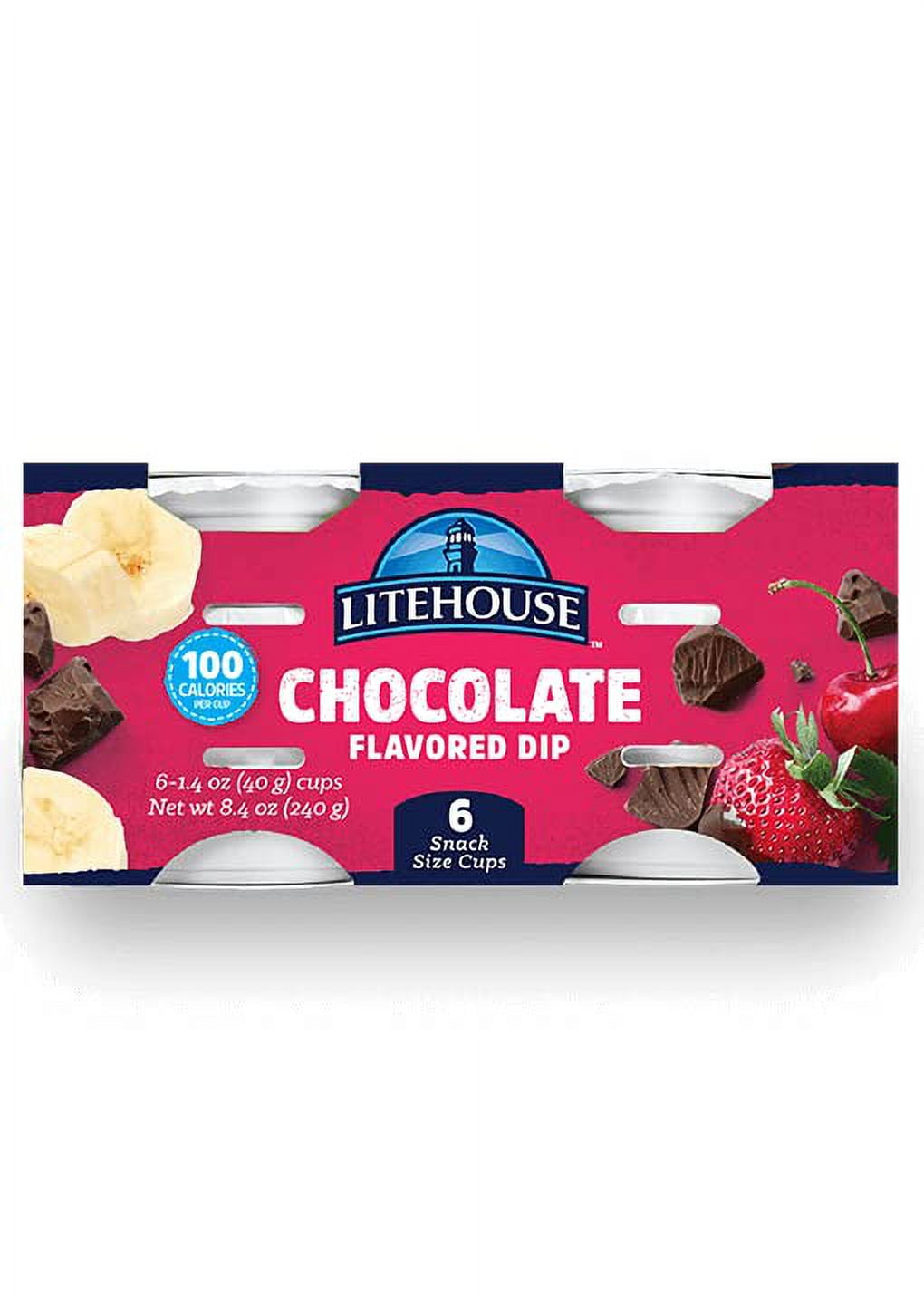 Litehouse Chocolate Flavored Dip Dipping Chocolate, Gluten Free